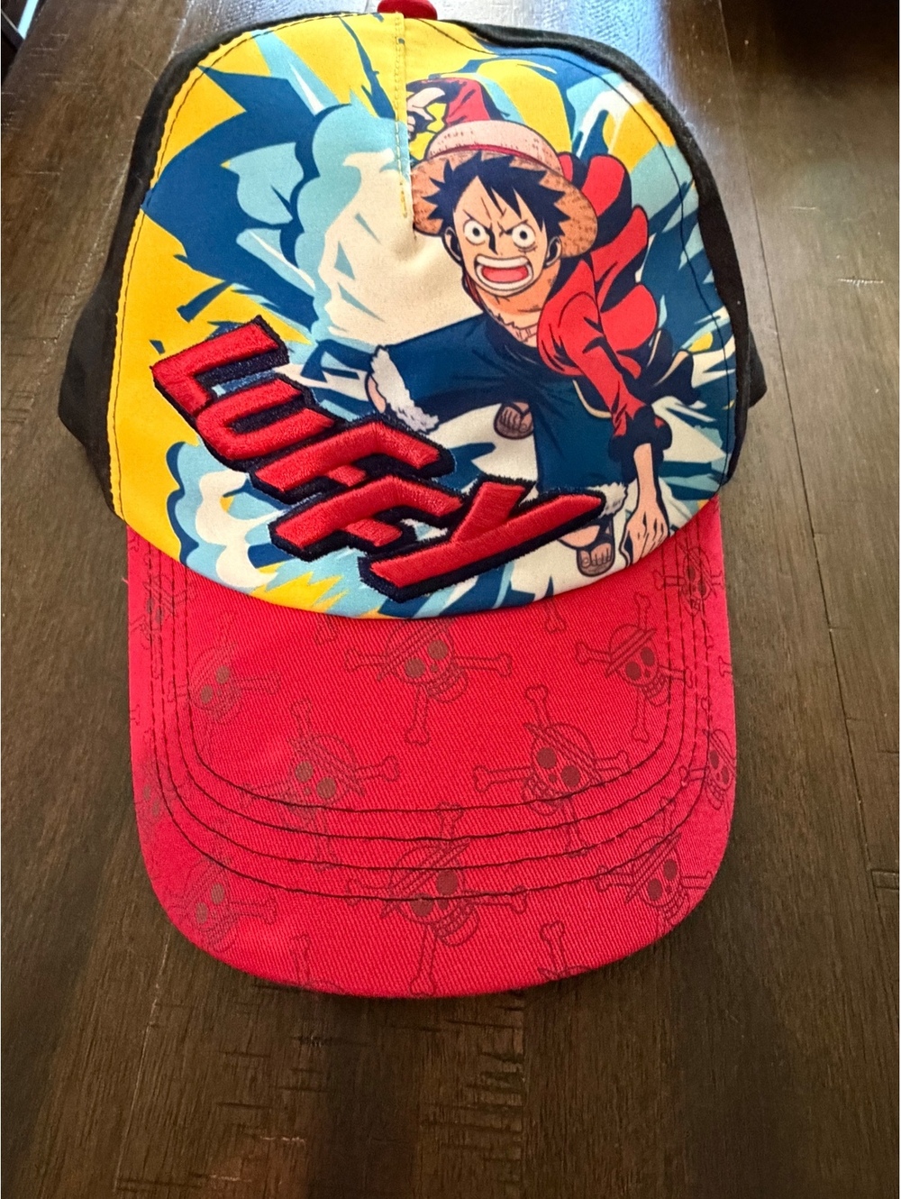 One Piece Luffy Adjustable Snapback Hat By Culture Fly